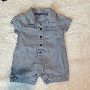 Carter's Blue Striped One Piece